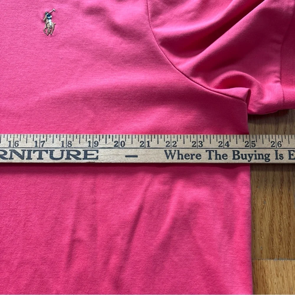 Men's Polo Shirt - Classic Short Sleeve Polo XL TG Salmon